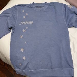 Perfect Condition! Taylor Swift Folklore Album Sweatshirt